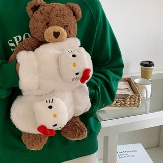 [Pcwkkef] Găng Tay Đệm Nữ Mùa Đông Dày Ấm Áp Thoáng Khí Đi Xe Đạp Leo Núi Trượt Tuyết Thể Thao Ngoài Trời Găng Tay Chống Gió Mới