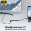 Acer 5 trong 1 USB C Hub với 4K HDMI 100W Power Delivery 3 cổng dữ liệu USB A Bộ chuyển đổi đa cổng USB C sang HDMI cho máy tính xách tay PC MacBook Air Pad Air iP 15 / 16 Pro / Pro Max UC503