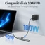 Acer 5 trong 1 USB C Hub với 4K HDMI 100W Power Delivery 3 cổng dữ liệu USB A Bộ chuyển đổi đa cổng USB C sang HDMI cho máy tính xách tay PC MacBook Air Pad Air iP 15 / 16 Pro / Pro Max UC503