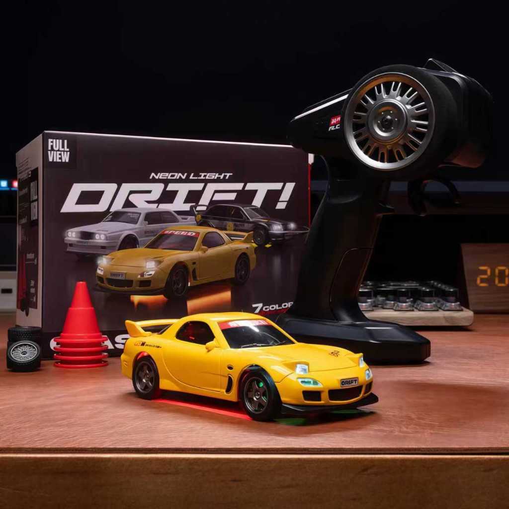 1/43 Full Tỉ Lệ Rx7 Mini RC Drift Xe Máy Tính Để Bàn 4WD BMW Benz Xe Điều Khiển Từ Xa Drift Tốc Độ Cao Đua Xe Mô Hình Đồ Chơi Bé Trai Quà Tặng Giáng Sinh