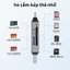 Acer 2 trong 1 Đầu đọc thẻ SD OTG USB C / A Bộ chuyển đổi thẻ nhớ USB 3.0 Type C sang Micro SD Tương thích với máy tính xách tay PC iPhone15/16/17 MacBook Pro / Air iPad Pro Android UC202