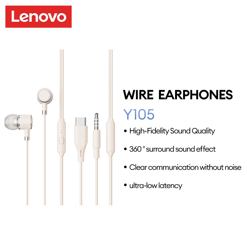 Tai nghe có dây Lenovo Y105