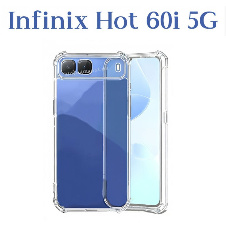 Ốp điện thoại trong suốt mềm chống sốc 4in1 Infinix Hot 60i 5G cho Infinix Hot 60i 4G 60Pro 50i hot 50 Infinix Hot 60 Pro Phim riêng tư + phim ống kính + phim mặt sau