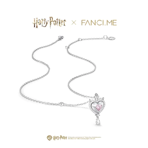 FanciMe x Harry PotterLove Potion Vòng cổ bạc Thiết kế kết cấu chải