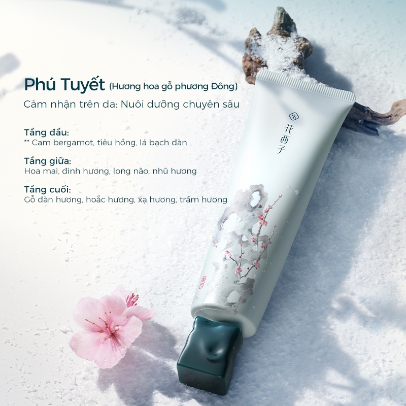 【Mở bán 9:00 sáng ngày 23/12】Florasis ( Hoa Tây Tử) Kem dưỡng tay Tinh chất hoa kết hương – kết cấu nhẹ, lưu hương, da ẩm mượt Dưỡng ẩm, cấp nước, ngăn khô nứt Hương thơm chuẩn nước hoa, dùng cho cả nam và nữ(Lựa chọn quà Tết tinh tế)