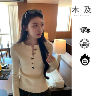 MUJIELLA Áo Baby Tee Cổ Trễ Ôm Body【Tôn Dáng】✓Vải Mềm Không Xù✓Đi Chơi/Party - Chất Hàn MUJI2025121804