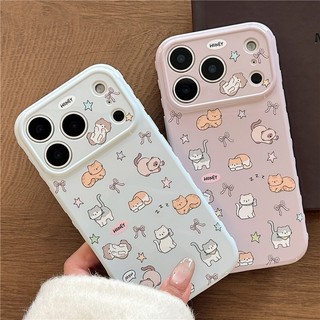 IPhone 17 Pro max 16 Pro Một màn hình đầy mèo chất liệu TPU