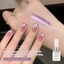 Gel Mèo Tím Tinh Vân Kim Tuyến Vụn Chất Lụa Mịn Đa Năng Hiệu Ứng Ngọc Thủy Tinh 12ml (Mẫu Mới)