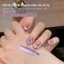 Gel Mèo Tím Tinh Vân Kim Tuyến Vụn Chất Lụa Mịn Đa Năng Hiệu Ứng Ngọc Thủy Tinh 12ml (Mẫu Mới)