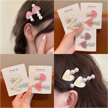 phụ kiện tóc kẹp tóc cho bé kẹp tóc kẹp tóc cho bé gái kẹp tóc mái kẹp tóc hàn quốc kẹp tóc nhỏ kẹp mỏ vịt kẹp kẹp tóc cuteKẹp Tóc Ngọc Trai Công Chúa Nàng Tiên Cá] Sóng Pháp Ánh Sán