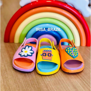 Brazil Melissa Giày Trẻ Em Bé Gái Flip-Flops Đế Mềm Bé Trai Bé Gái Giày Thạch