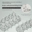 5 Chiếc Chuyên Nghiệp Mắt Mèo Acrylic Không Từ Tính Giá Đỡ Móng Tay Làm Móng Tay Cơ Sở Thực Hành Có Thể Tháo Rời Có Thể Đeo Được Họa Tiết Móng Tay Cố Định Giá Đỡ