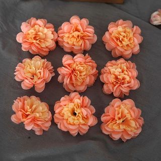 [BÁN] 10 Chiếc 7cm Đầu Hoa Mẫu Đơn Nhân Tạo Hoa Hồng Lụa DIY Trang Trí Đám Cưới Hoa Giả Treo Tường Phụ Kiện Tóc Sổ Lưu Niệm Thủ Công Hộp Quà Tặng