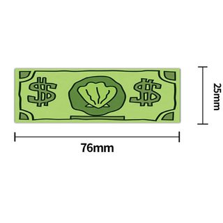 120 Cái / Cuộn Phim Hoạt Hình Birchburg Tiền Giấy Graffiti Dán Điện Thoại DIY Chống Thấm Nước Miếng Dán Đồ Chơi Trẻ Em