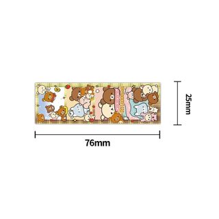 120 Chiếc Hoạt Hình Rilakkuma Cuộn Miếng Dán DIY Laptop Điện Thoại Trẻ Em Đồ Chơi Quà Tặng Niêm Phong Nhãn Dán Nhãn Dán