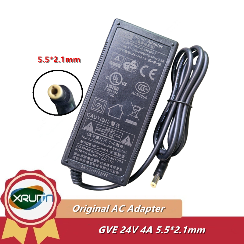 GVE GM95-240400Bộ sạc nguồn AC DC -F 24V 4A 96W