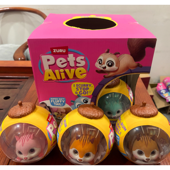 Pets Alive của ZURU Scurry 'n Sóc Bộ đồ chơi tương tác Các loại