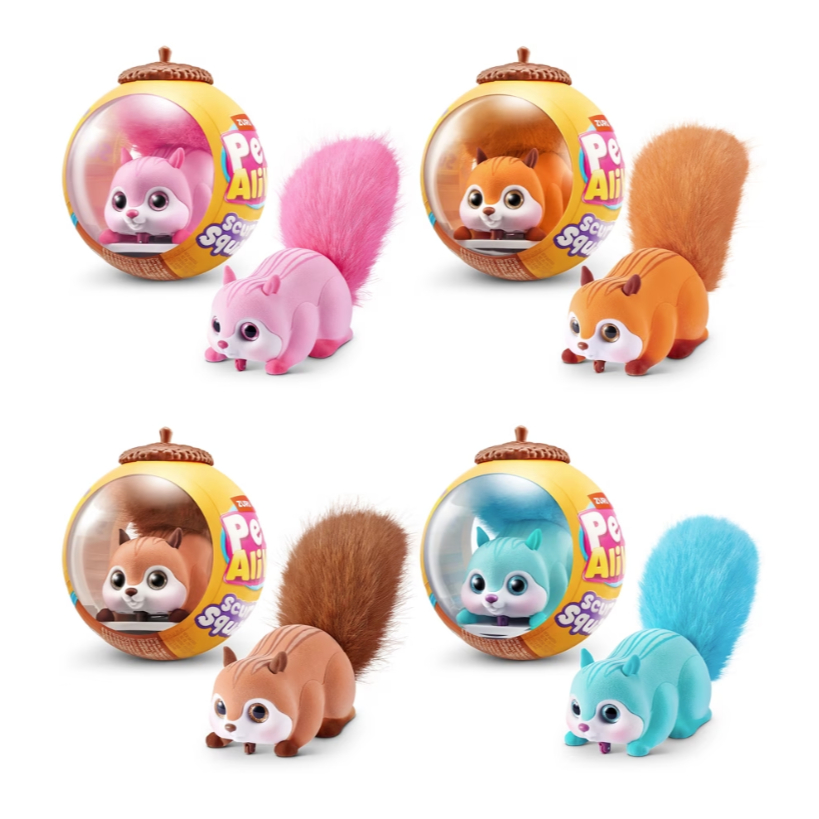 Pets Alive của ZURU Scurry 'n Sóc Bộ đồ chơi tương tác Các loại
