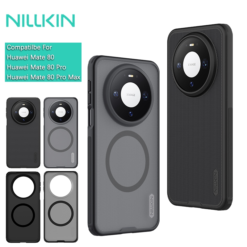 Nillkin Cho Huawei Mate 80 Pro Max / 70 Pro Plus Pro + Frosted Shield Từ Tính Mờ Nhựa Cứng Ốp lưng Vỏ Bảo Vệ