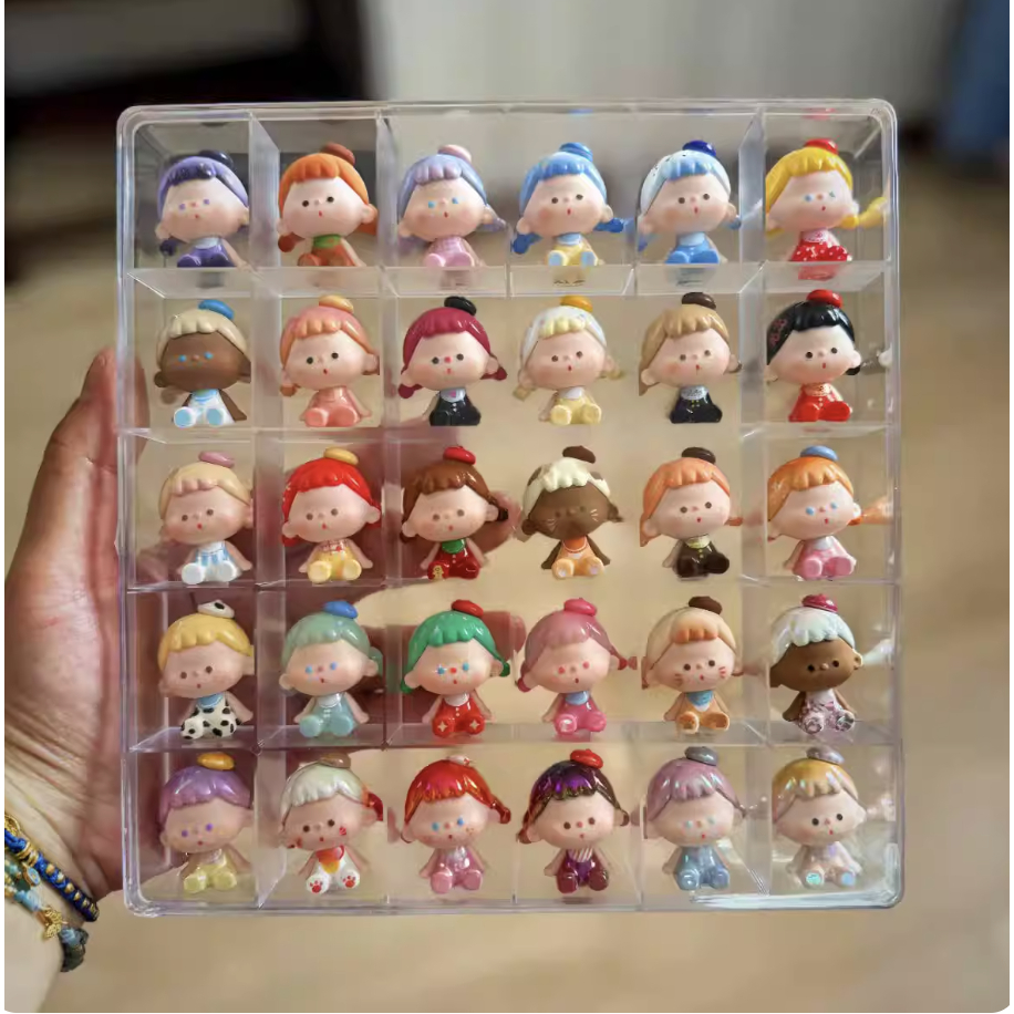 Hộp đựng đậu Mini 30 ngăn Thích hợp cho AMLLS Lulu Dog Pitty Piny tế bào đơn (chỉ có hộp không bao gồm đậu)
