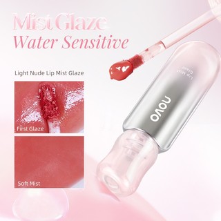 Son Dưỡng Bóng Dạng Sương NOVO - Cốc chống dính chống thấm nước Nhẹ Dưỡng ẩm lâu trôi Độ sắc tố cao 6312