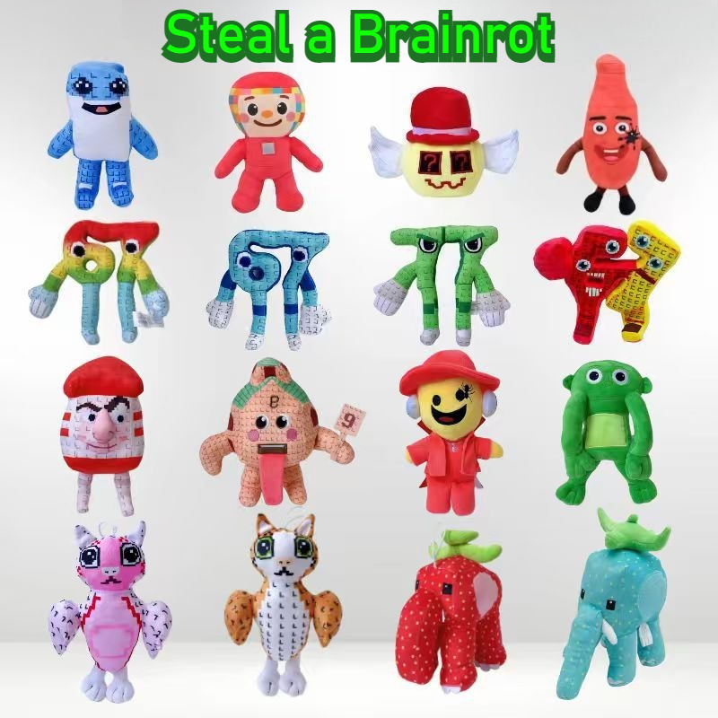 Steal A Brainrot Roblox 67 666 Esok Sekolah đồ chơi sang trọng quà tặng ...