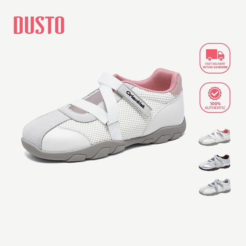 Giày thể thao phẳng DUSTO Ba lê thoáng khí Phong cách thể thao DW26C0303A