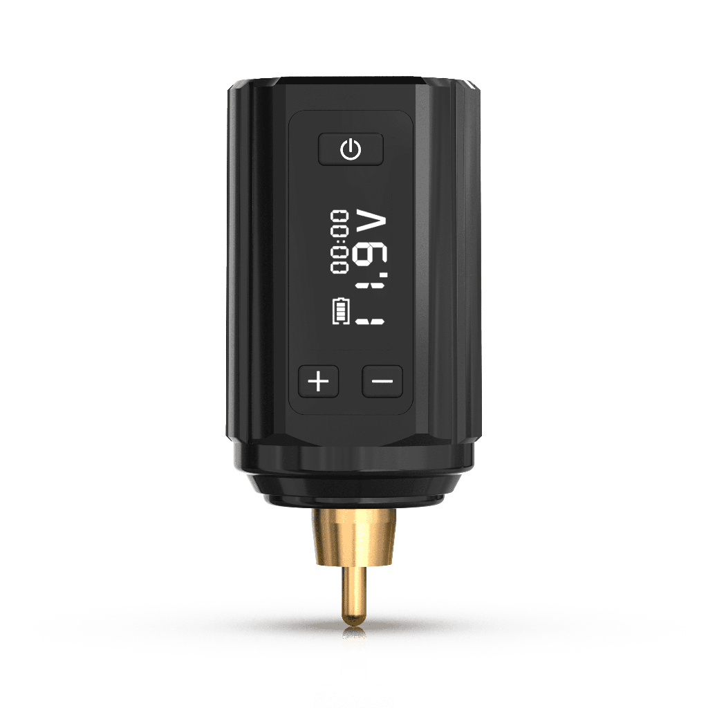 Pin bút xăm có thể sạc lại Wormhole 1800mAh - thời lượng pin 5-7 giờ, sạc nhanh Type-C, thiết kế nhẹ (chỉ 1,7 ounce), nhiều chế độ.