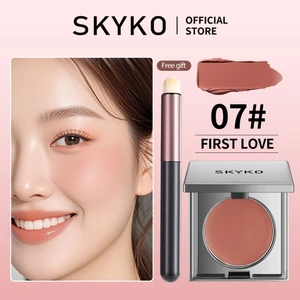 SKYKO Má hồng Kem dạng Blush 3 in 1 Màu Cao Cho Cheek & Môi & Mắt 6 Màu