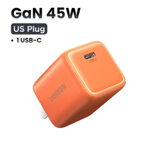 Sạc nhanh UGREEN Nexode 45W|GaN II Tech |1 cổng USB C|Sạc nhanh|Cho iPhone 17 / 16 / 15|Samsung A26, A36, A56, A06, A07