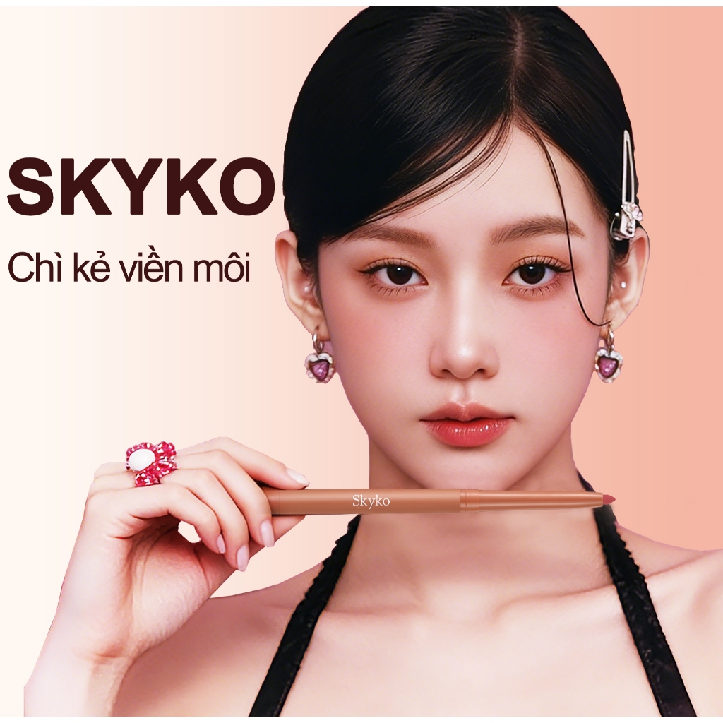 SKYKO Bút Chì Kẻ Viền Môi Lip Liner Hãy dùng nhiều bút hơn 6 Màu