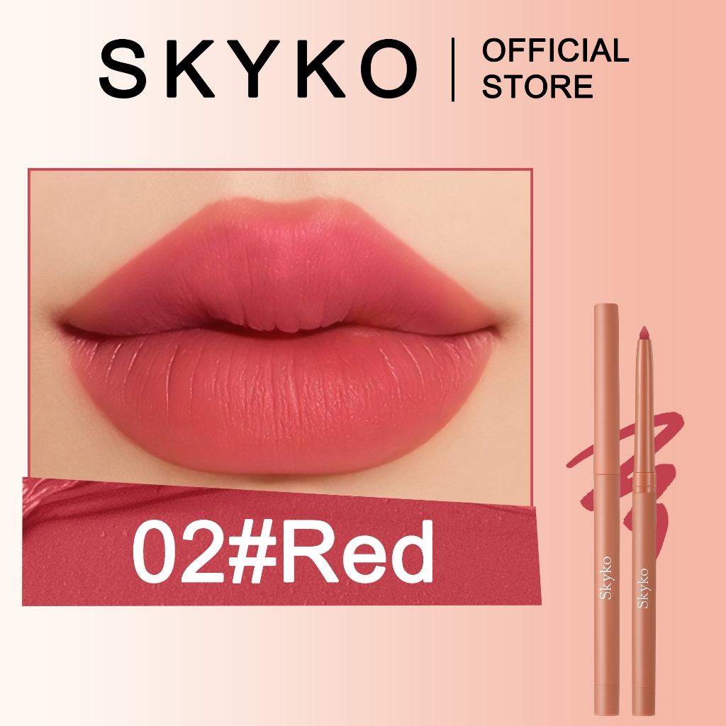 SKYKO Bút Chì Kẻ Viền Môi Lip Liner Hãy dùng nhiều bút hơn 6 Màu
