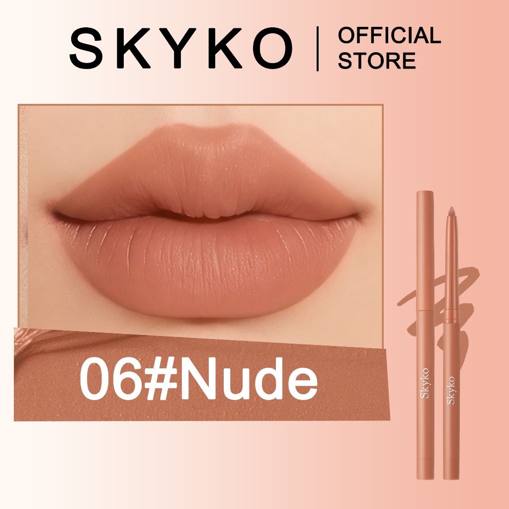 SKYKO Bút Chì Kẻ Viền Môi Lip Liner Hãy dùng nhiều bút hơn 6 Màu