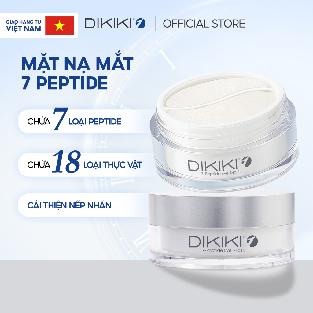 Mặt Nạ Mắt DIKIKI Giảm Quầng Thâm Hỗ Trợ Mờ Nếp Nhăn Lão Hóa Làm Sáng Da Dưỡng Ẩm Sâu Giảm Bọng Mắt