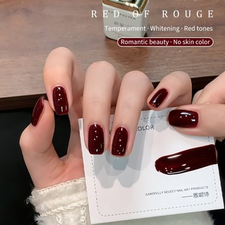 [ANNIES] Dòng Cà Phê Nâu Đỏ Đậm Sơn Móng Tay Phong Cách Mới Thu Đông Thứ Hai Mịn Caramel Nâu Làm Móng Tay