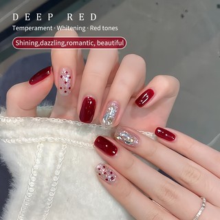 [ANNIES] Dòng Cà Phê Nâu Đỏ Đậm Sơn Móng Tay Phong Cách Mới Thu Đông Thứ Hai Mịn Caramel Nâu Làm Móng Tay