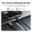 Cáp dữ liệu sạc UGREEN 240W USB 2.0 USB-C sang USB-C Cáp hiển thị kỹ thuật số bện bằng nhôm Tương thích với dòng iPhone 17 / 16 / 15
