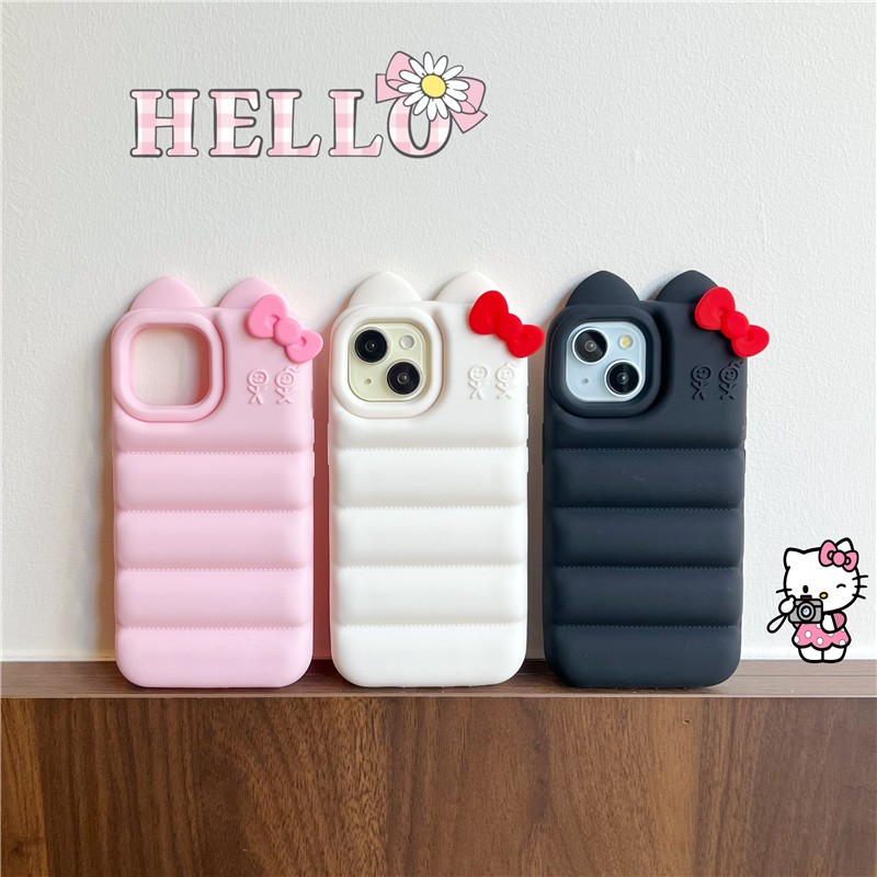 IPhone 17 Pro max 16 Pro Bow down họa tiết áo khoác Silica gel chất liệu điện thoại