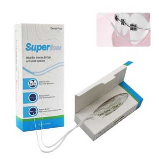 50 Cái / hộp Chỉ nha khoa Làm sạch răng miệng