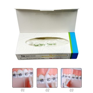 50 Cái / hộp Chỉ nha khoa Làm sạch răng miệng
