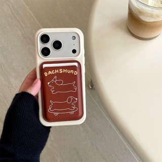 Ốp điện thoại có họa tiết chó Line art dành cho iPhone 11 12 Pro 13 Pro Max 15 Pro Max 14 16 Pro 16 Plus 17 Air 17 Pro 17 Pro Max