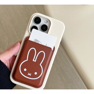 Ốp điện thoại hình thỏ vẽ đường màu nâu phù hợp cho iPhone 11 12 Pro 13 Pro Max 15 Pro Max 14 16 Pro 16 Plus 17 Air 17 Pro 17 Pro Max