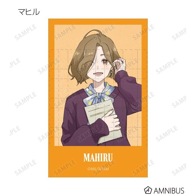 MILGRAM Dùng thử đầu tiên MV Trang phục Acrylic Charm Stand - Móc khóa thẻ acrylic Fuuta Mahiru Kazui
