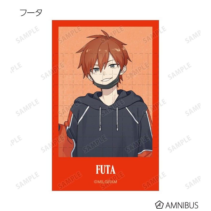 MILGRAM Dùng thử đầu tiên MV Trang phục Acrylic Charm Stand - Móc khóa thẻ acrylic Fuuta Mahiru Kazui