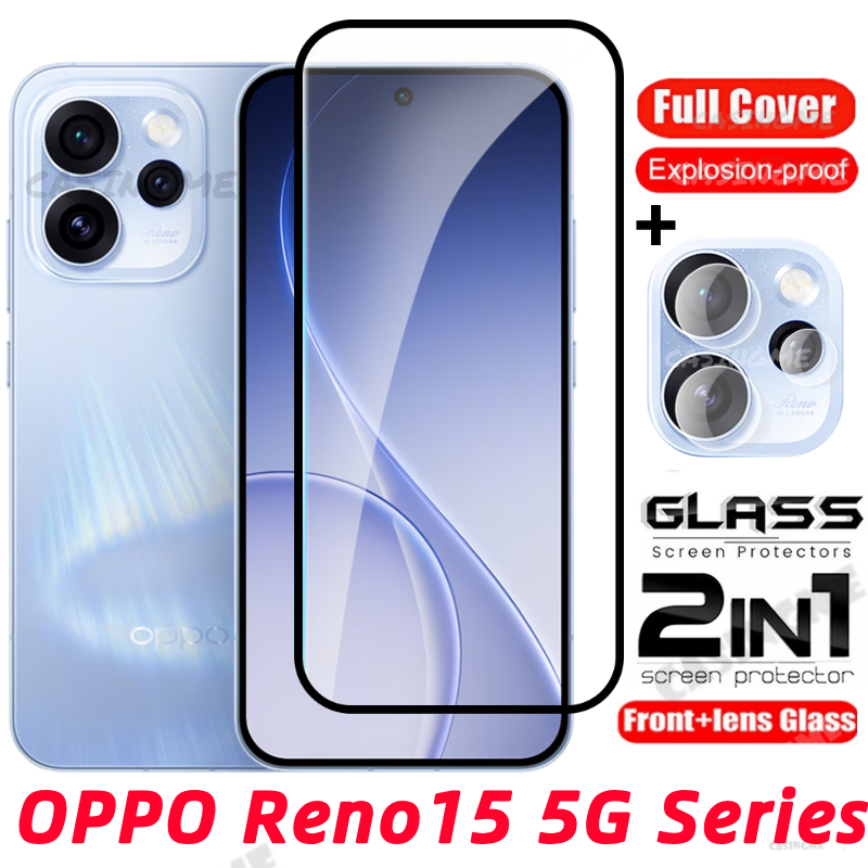 2026 Oppo Reno 15 5G Phim Bảo Vệ Màn Hình 2 Trong 1 Cho Oppo Reno 8 T 8T Reno8 F 8T OppoReno8T Reno8T 5G 2023 Full Cover Kính Cường Lực Mặt Trước Mặt Sau Ống Kính