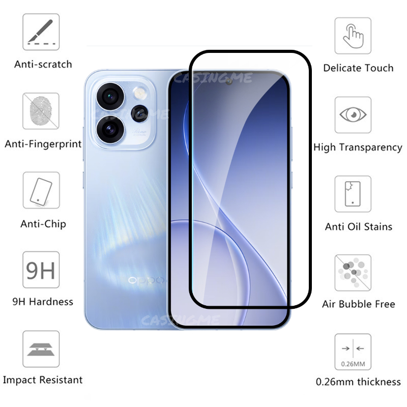 2026 Oppo Reno 15 5G Phim Bảo Vệ Màn Hình 2 Trong 1 Cho Oppo Reno 8 T 8T Reno8 F 8T OppoReno8T Reno8T 5G 2023 Full Cover Kính Cường Lực Mặt Trước Mặt Sau Ống Kính