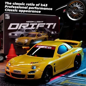 1/43 Full Tỉ Lệ Rx7 Mini RC Drift Xe Máy Tính Để Bàn 4WD BMW Benz Xe Điều Khiển Từ Xa Drift Tốc Độ Cao Đua Xe Mô Hình Đồ Chơi Bé Trai Quà Tặng Giáng Sinh