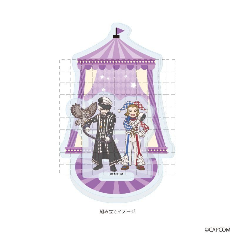Phoenix Wright Ace Attorney Ryuichi Naruhodo Apollo Justice Anime Hình Acrylic Đứng Móc Khóa