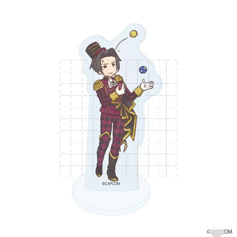 Phoenix Wright Ace Attorney Ryuichi Naruhodo Apollo Justice Anime Hình Acrylic Đứng Móc Khóa