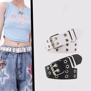 Thắt lưng thiết kế tối giản, không khoét lỗ, phù hợp thời trang sang trọng.